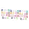 FRCOLOR 45-Sheet Self-Adhesive Crystal Stickers for Makeup and Nail Art view 1