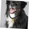 Beavorty Golden Pet Collar with Bell and Lock view 2
