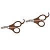 FOMIYES 2-Piece Nail Clippers for Dogs and Cats, Portable Paw Trimming Tool for Safe Nail Care, Durable and Wear-Resistant, for Small and Medium Animals view 1