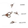 FOMIYES 2-Piece Nail Clippers for Dogs and Cats, Portable Paw Trimming Tool for Safe Nail Care, Durable and Wear-Resistant, for Small and Medium Animals view 3