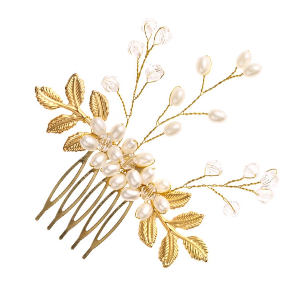 DOITOOL Bridal Hair Comb for Weddings, Elegant Tuck Comb for Special Occasions