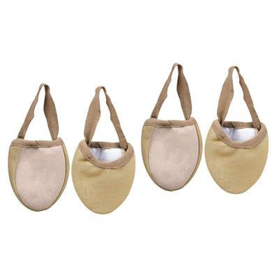 JECOMPRIS 2 Pairs Women's Half-Toe Foot Pads for Dance Shoes and Heels