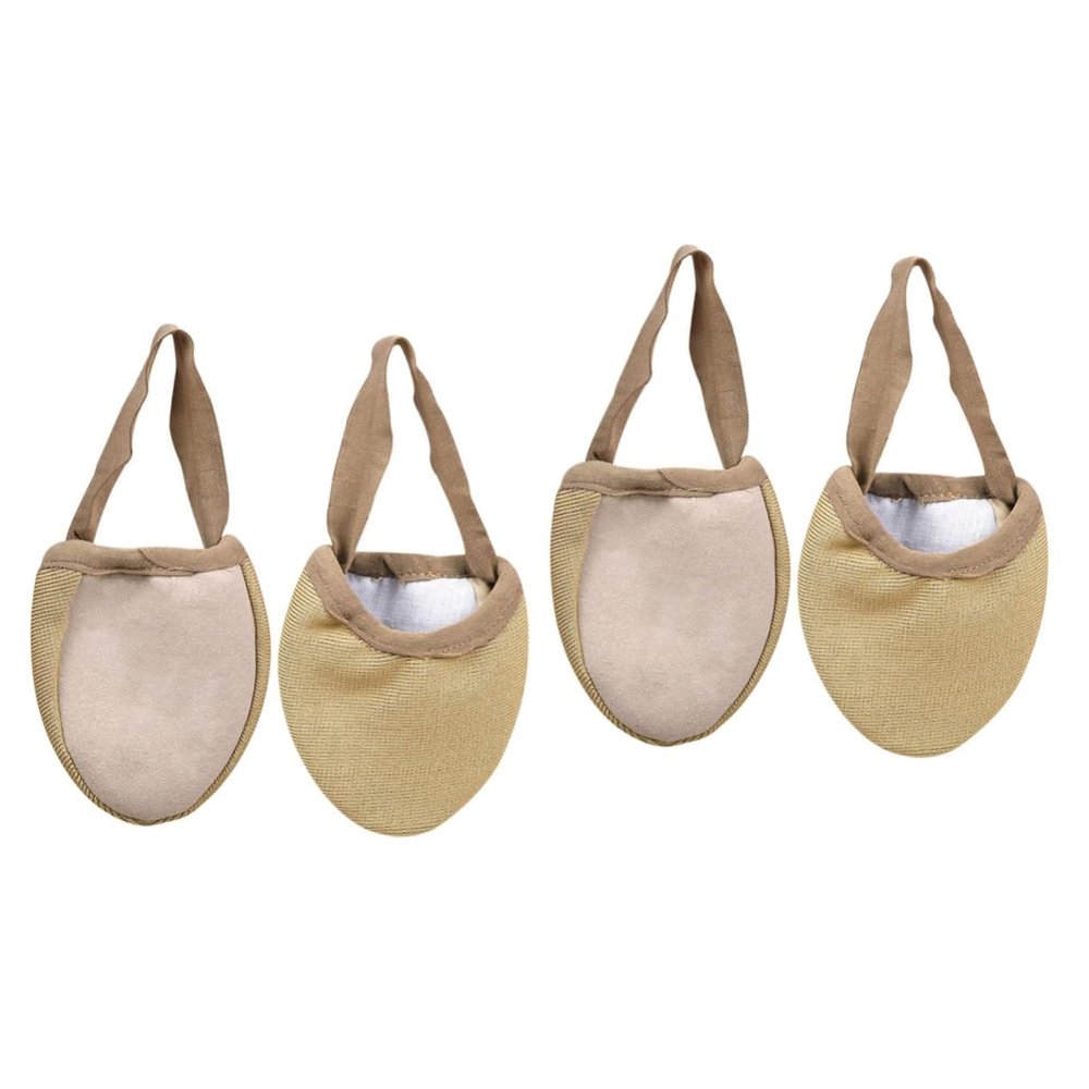JECOMPRIS 2 Pairs Women's Half-Toe Foot Pads for Dance Shoes and Heels