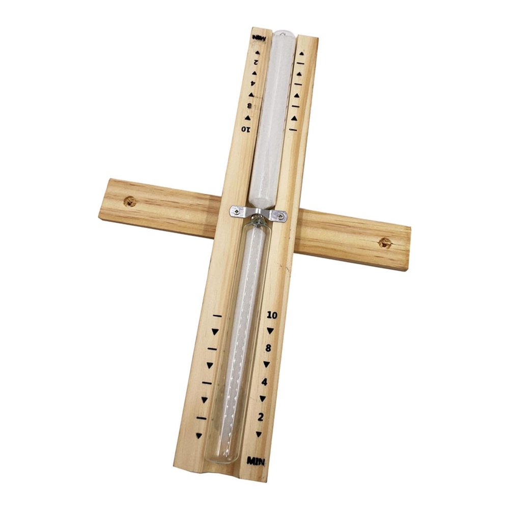 rockible 10-Minute Sauna Hourglass with White Sand