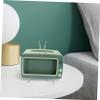 Zerodeko TV-Shaped Tissue Box, Cute PP Storage Holder for Bathroom or Office view 2