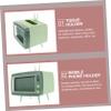 Zerodeko TV-Shaped Tissue Box, Cute PP Storage Holder for Bathroom or Office view 4