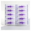 WuDzhi 50-Piece Tattoo Cartridge Needles #10 Standard Round Shader 3RS 5RS 7RS 9RS 11RS for Rotary Tattoo Machines (Color: Purple, Size: 50PCS 1007RS) view 3