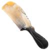 DOITOOL Genuine Ox Horn Hair Comb, Antistatic Scalp Massage Comb, Random Color view 1