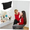 DOITOOL 2-Piece Black Cosmetic Bags, Travel Makeup Pouches view 2