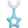 Safe U-Shaped Toothbrush for Children with Massaging Silicone Head view 1