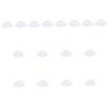 DOITOOL 192-Piece Transparent Crystal-Rod Facial Mask Brush Set view 1