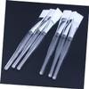 DOITOOL 192-Piece Transparent Crystal-Rod Facial Mask Brush Set view 2