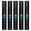 Aquarium Thermometer Strips with Temperature Display, 10 Pieces view 1