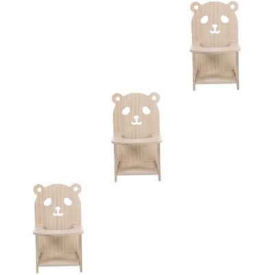 Beavorty 3stze Hamster Chair with Tray, Miniature Chair for Hamsters, Guinea Pigs and Small Animals