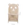 Beavorty 3stze Hamster Chair with Tray, Miniature Chair for Hamsters, Guinea Pigs and Small Animals view 4