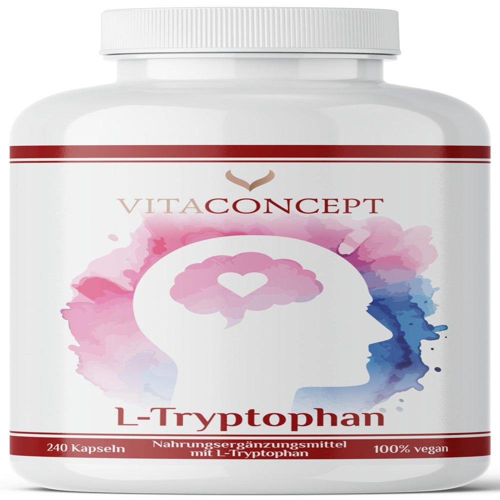 L-Tryptophan High Dose 500mg per Capsule