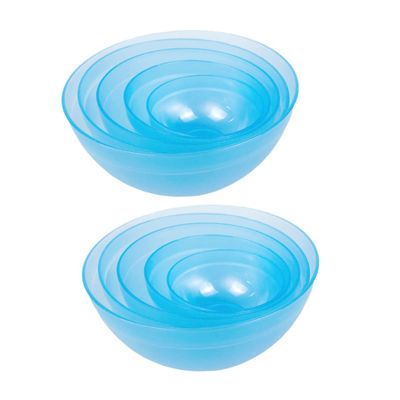 FRCOLOR 20-Piece Facial Mask Bowl Set, Multifunctional Beauty Bowls for Spa Treatments, Random Colors, Home and Professional Salons