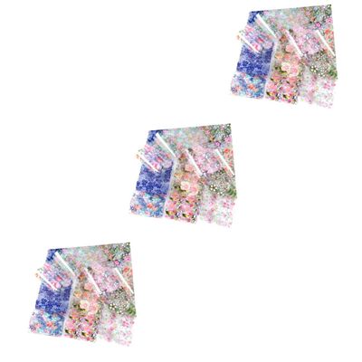 FRCOLOR 120-Piece Nail Art Sticker Set, Waterproof Vintage Floral Nail Stickers for Manicure