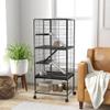 PawHut Ferret Cage for Chinchillas/Squirrels, 136 cm High, Gray view 2