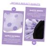 Pack of Breathable PEVA Satin Microfiber Shower Caps view 2