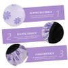 Pack of Breathable PEVA Satin Microfiber Shower Caps view 3