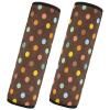 RPLIFE Colorful Polka-Dot Car Seat Belt Pads view 2