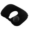 RajoNN U-Shaped Neck Pillow, Inflatable Travel Neck Support, Black view 1