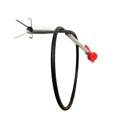 osiuujkw Long Hair Grabber, Stainless Steel, Multiple Sizes, Claw Tool, Black, 90 cm