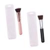 Beavorty 4-Piece High-Density Foundation Brush Set with Storage Bags view 1