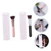 Beavorty 4-Piece High-Density Foundation Brush Set with Storage Bags view 2