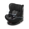 Foppapedretti FP360 Quick i-Size 360° Rotating Car Seat, 40–150 cm, 0–12 Years, ECE R129, ISOFIX or Seat Belt, Safe Body Protection, Black view 1