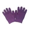 Moisturizing Spa Cotton Gel Gloves, Purple view 1