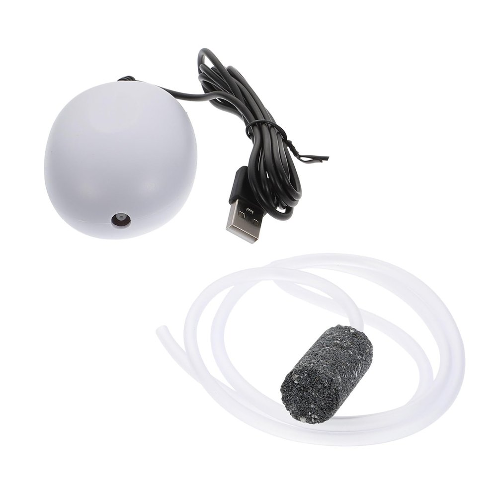 Housoutil Mini USB Aquarium Air Pump, Quiet Aerator