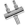 Aquarium Air Valve Splitter for Aerators and Pumps, 8 mm to 4 mm Rotatable Distributor view 2