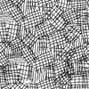 20 Black-and-White Grid Pattern Paper Napkins, 33 x 33 cm view 1