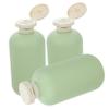 MAGICLULU 9-Piece Empty Refillable Shower Gel and Shampoo Bottles for Home, Travel, and Hotels view 1