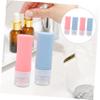 DOITOOL 12-Piece Silicone Travel Bottles for Shampoo, Lotion and Shower Gel view 4
