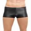 ML-Sport24 Men's Wetlook Shorty with Butt-Contour Seam, Glossy Stretch, 80% Polyamide/20% Elastane, L, Royal Blue view 2
