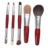 Small Makeup Brush Set, 5-Piece, Double-Sided, with Pouch view 1