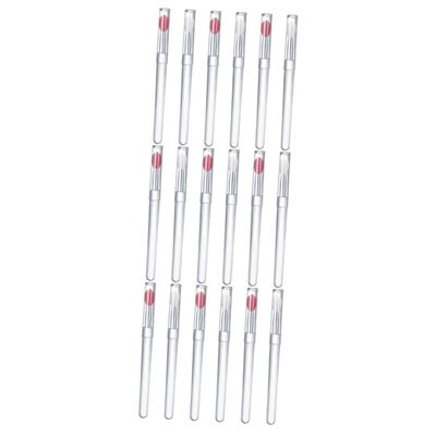 Beavorty 18-Piece Reusable Lip Brushes with Caps
