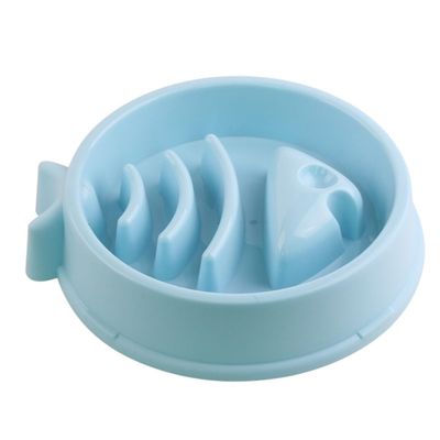 Angoily Non-Slip Slow Feeder Dog Bowl, Random Color