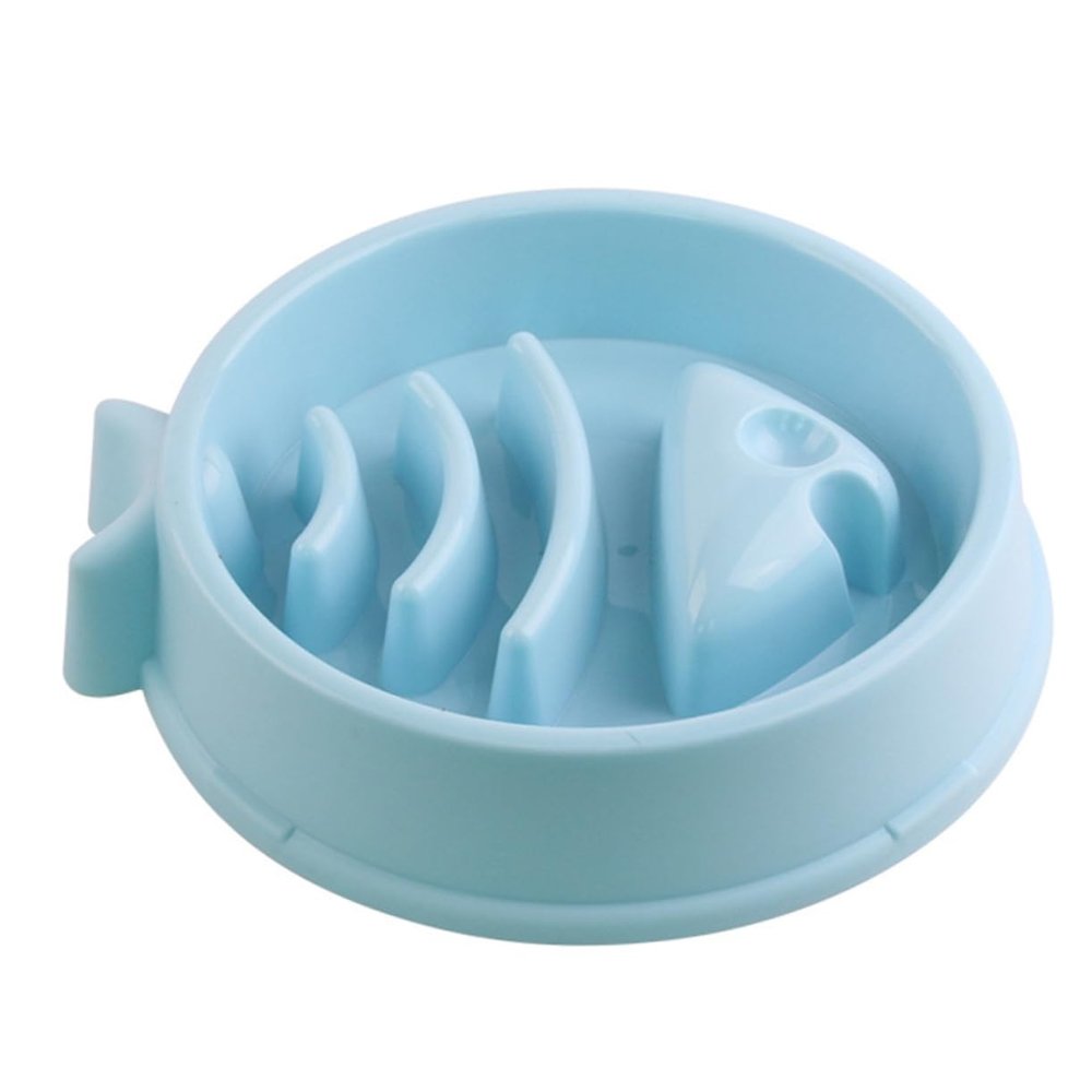 Angoily Non-Slip Slow Feeder Dog Bowl, Random Color