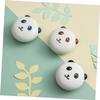FRCOLOR 3-Piece Panda Massage Brush Set for Dogs and Cats view 2