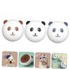 FRCOLOR 3-Piece Panda Massage Brush Set for Dogs and Cats view 4