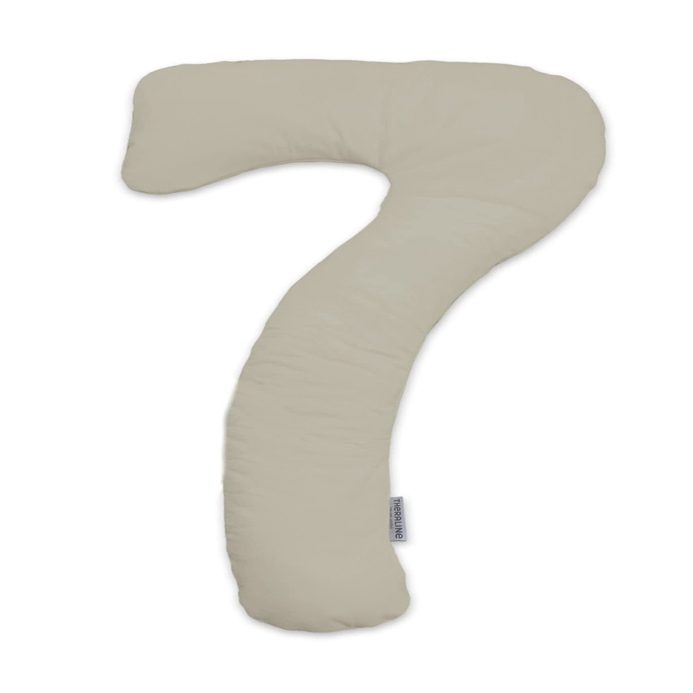 Theraline Viscose Cover for my7 Sleep & Nursing Pillow, Clay Gray