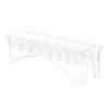 minkissy 2-Piece Limit Comb Storage Box for Hair Clippers, Transparent Plastic Case for Limit Combs, Practical and Space-Saving for Barbers and Hairstylists view 1