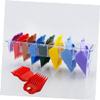 minkissy 2-Piece Limit Comb Storage Box for Hair Clippers, Transparent Plastic Case for Limit Combs, Practical and Space-Saving for Barbers and Hairstylists view 2