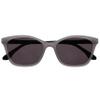 OPULIZE KAT Sunglasses Readers - Cat-Eye Frame - UV400 - Gray - +3.00 view 1
