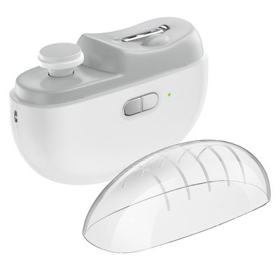 Desikixudy Rechargeable Nail Clipper with Light and 2 Speed Settings, Nail Clipper and Polisher for Collecting Nail Clippings