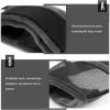 RTRTGS Nylon Dog Muzzle, Adjustable Loop, Breathable, Secure Fit for Small to Medium Dogs, Prevents Biting, Chewing, and Barking (L, Black) view 3